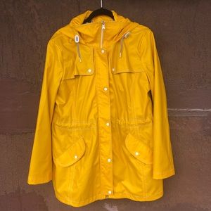 Jessica Simpson Yellow Rain Jacket